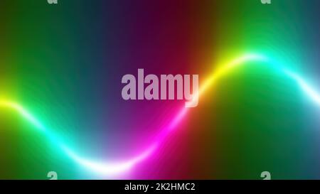 Animation Colorful Abstract Rainbow Spectrum Line Stock Photo