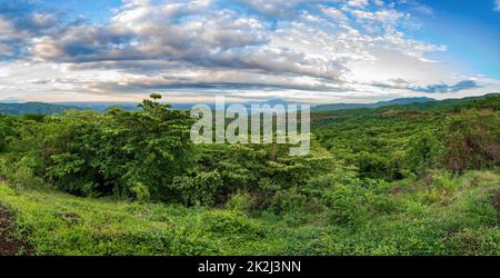 Mago National Park in Omo Valley, Southern nations Etiopia Stock Photo