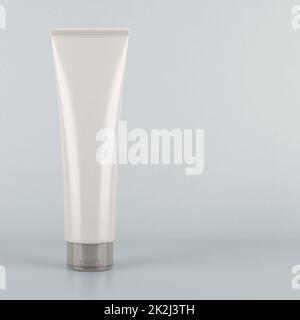 White tube mockup Stock Photo