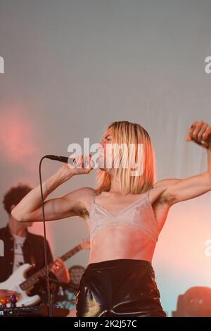 Alice Low plays the Rising Stage on Day Three of the Green Man 2022 ...