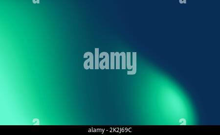 Abstract green and blue gradient background. Smooth transitions of iridescent colors. Colored and blurred gradient. Stock Photo