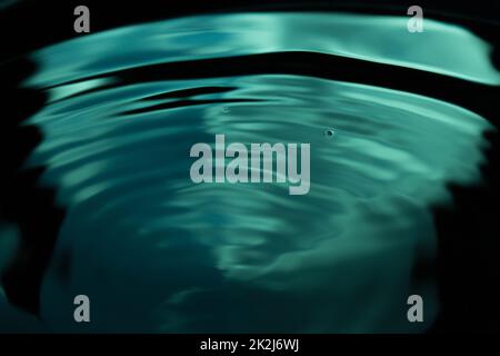 Rings on the surface Stock Photo