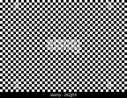White and black checkered texture Stock Photo