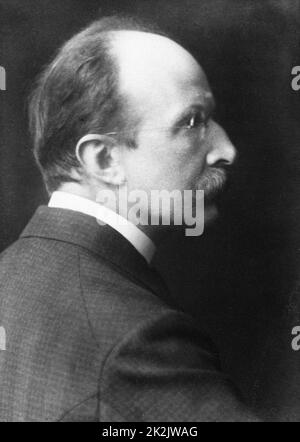 Max Planck (1858-1947) German theoretical physicist. Quantum Theory. Nobel prize for physics, 1918. Stock Photo