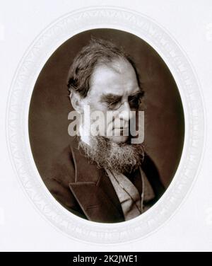 Joseph Dalton Hooker (1817-1911) English botanist, Director of Royal Botanic Gardens, Kew. Woodburytype published 1881 Stock Photo
