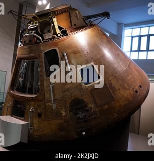 The Apollo 10 Command Module, the fourth manned mission in the United States Apollo space program. Dated 20th Century Stock Photo