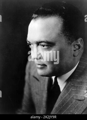 1948 photograph of J. Edgar. Hoover 1895-1972. Director of the FBI (Federal Bureau of Investigation), from 1924-1972. Stock Photo