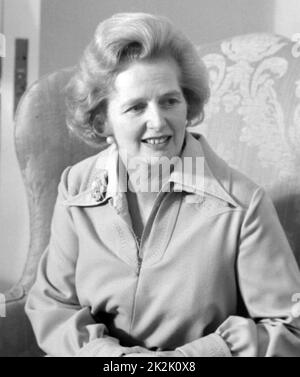 Margaret Thatcher, British Prime Minister 1979-1990 Stock Photo