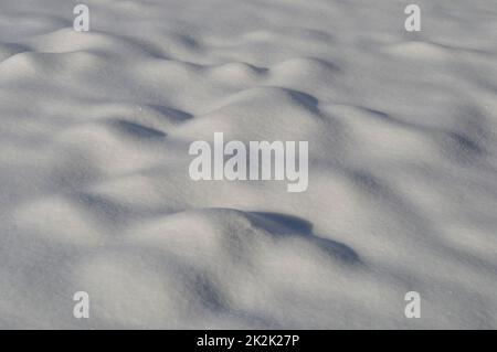 background of fresh snow texture Stock Photo