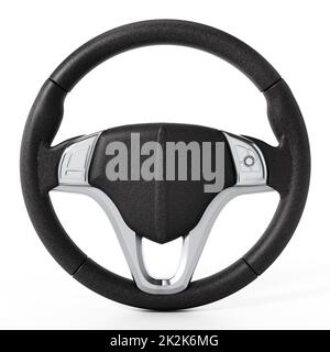Steering Wheel Isolated Stock Photo - Alamy