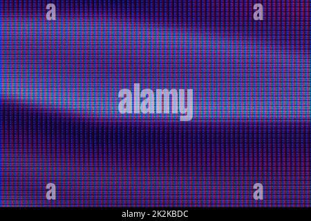 LCD screen pixels Stock Photo