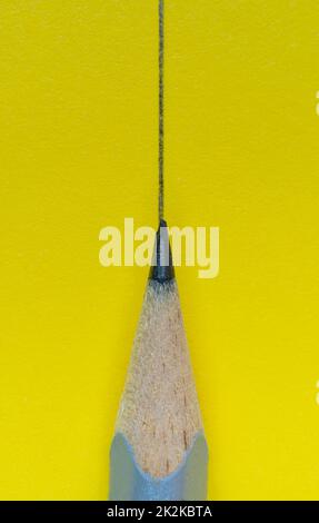 the pencil stroke Stock Photo