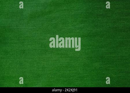 Dark green natural cotton background texture Stock Photo