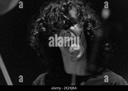 Rasta hair singer performing live on stage Stock Photo - Alamy