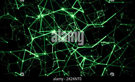 Abstract Plexus Technology Science And Engineering Stock Photo