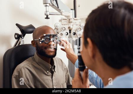 Getting cheap glasses fitted