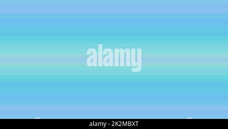 gradient abstract digital pattern in the form of horizontal stripes of different shades of blue Stock Photo