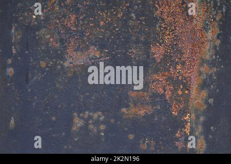 rusty black metal surface pattern Stock Photo