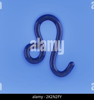 3D  illustration of Leo Zodiac sign Stock Photo