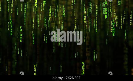 Future on the internet concept Stock Photo