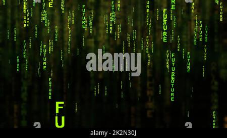 Future on the internet concept Stock Photo
