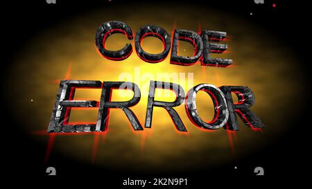 Code error text over grunge background Stock Photo - Alamy