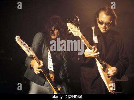 UFO ; U.F.O. ;  live at the Astoria, London, UK ;  February 1998;  Credit : Mel Longhurst / Performing Arts Images ;   www.performingartsimages.com Stock Photo