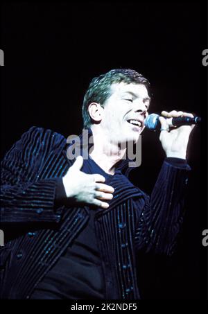 LONDON, UK. October 22, 1990: Singer Janet Jackson at platinum album ...