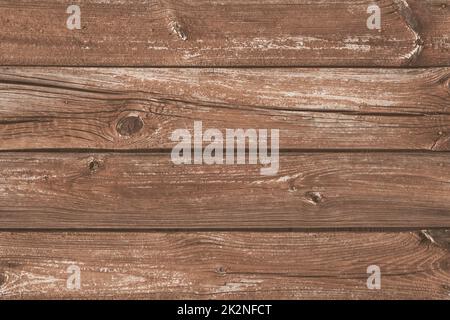 Shabby dark wood texture. Vintage wooden fence, cracked desk surface. Natural color. Weathered timber, backgrounds. Brown old wood planks. Blank space Stock Photo