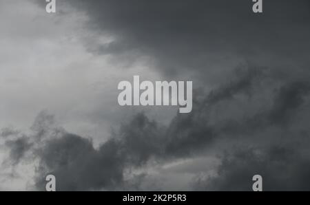 Storm clouds in the Spanish sky, Alicante Province, Costa Blanca, Spain Stock Photo