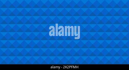 Abstract panoramic web background blue squares - Vector Stock Photo