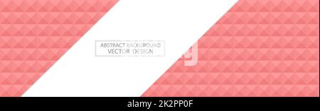 Panoramic red web background template of many identical squares - Vector Stock Photo