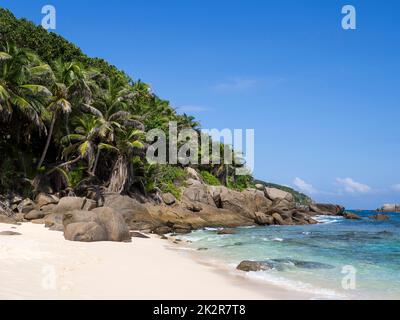 Seychelles, Mahe - Police Bay Stock Photo