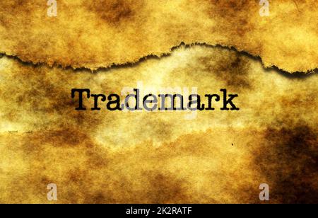 Trademark Stock Photo