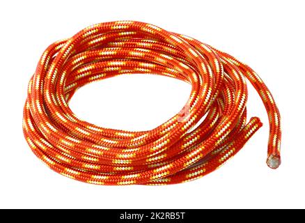 Piece of rope Stock Photo
