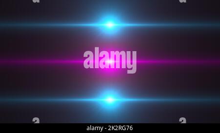 Fractal rays with glowing impulse lights Stock Photo - Alamy