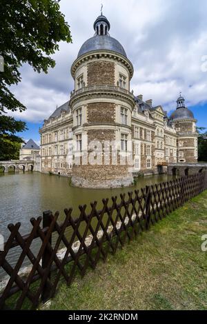 Serrant castle (Chateau de Serrant), Saint-Georges-sur-Loire,  Maine-et-Loire department, France Stock Photo