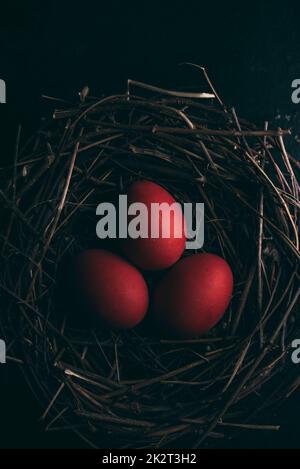 Easter Eggs Stock Photo