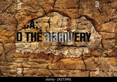 Recovery concept Stock Photo
