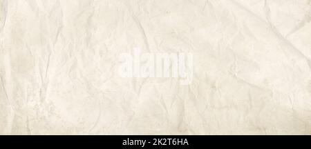 Old crumpled paper texture background Stock Photo