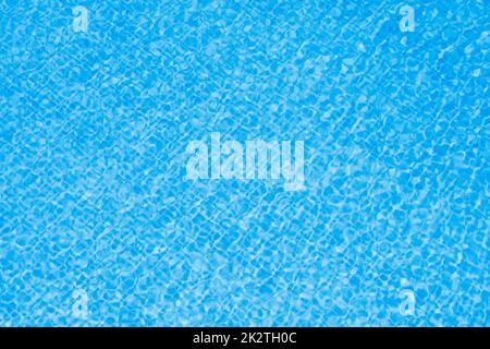 Clean water in pool Stock Photo