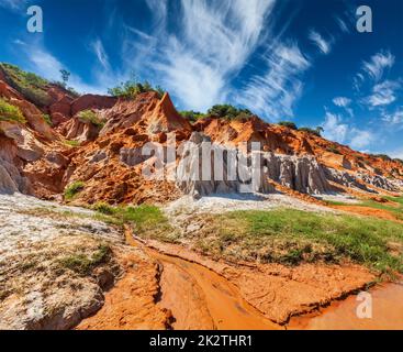 Fairy Stream Suoi Tien, Vietnam Stock Photo