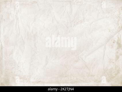 Crumpled paper texture background Stock Photo