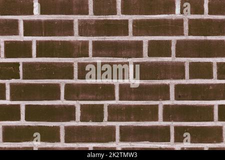 Seamless red brown brick wall texture background Stock Photo