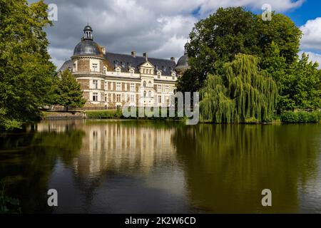 Serrant castle (Chateau de Serrant), Saint-Georges-sur-Loire,  Maine-et-Loire department, France Stock Photo