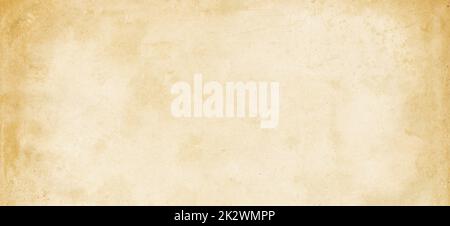Old parchment paper. Banner texture Stock Photo