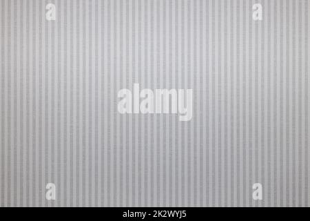 Grey fabric wallpaper background texture with a repeat striped pattern Stock Photo