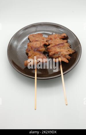 Thai Grill pork   - Thai street food style Stock Photo