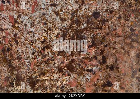 heavy metal plate rust texture background dirty rough grunge iron Stock Photo