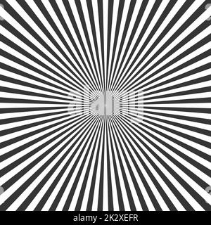 Radial black and white rays, web template texture background - Vector Stock Photo